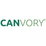 Logotipo de la empresa de canvory - natural freedom.