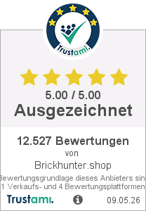 Trustami Vertrauenssiegel von Brickhunter.shop