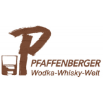 Logotipo de la empresa de PFAFFENBERGER Wodka-Whisky-Welt seit 1935