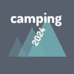 Logotipo de la empresa de camping2024