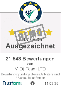 Trustami Vertrauenssiegel Box von Vi Dji Team LTD